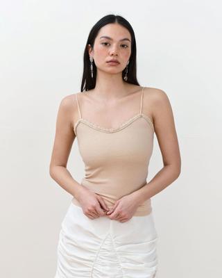 Mualeumuseu Sienna Lace Sleeveless [Peach]
