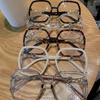 Fashion Square Glasses Frame Women Oversized Optical Transparent Spectacle Frames Vintage Eyewear Decoration Glasses Eyeglass