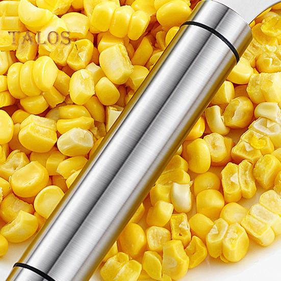 Corn Peeler Stainless Steel Cutter Thresher Kitchen Gadget Corn Stripper Tool for Cob Quick Corn Kernel Removal