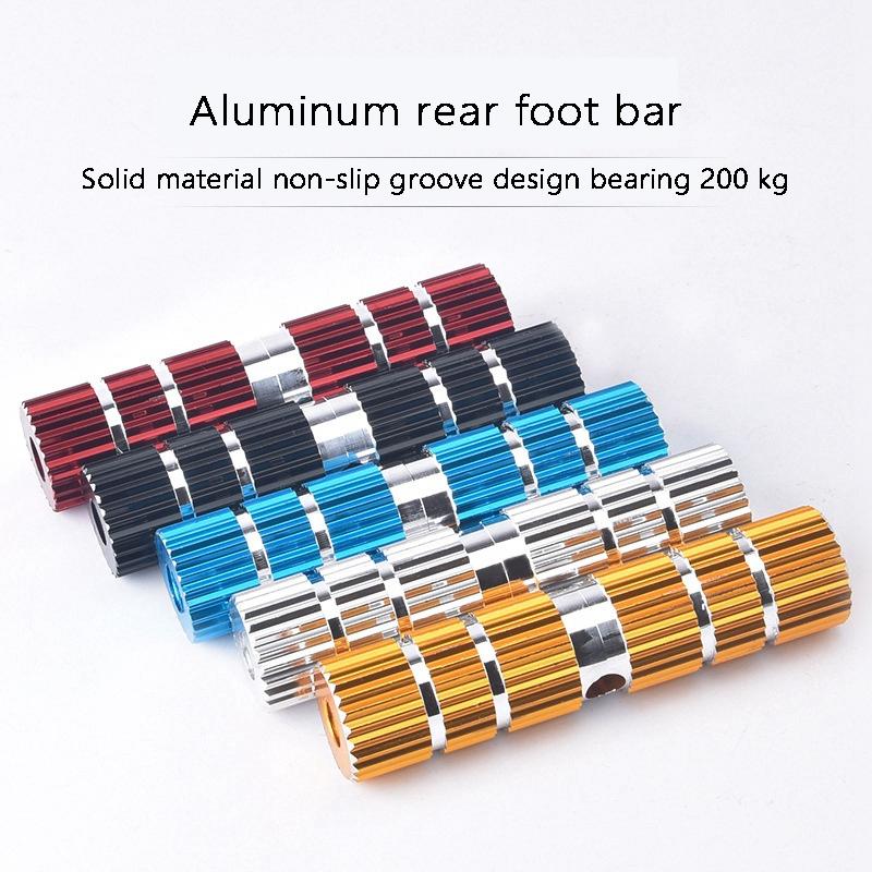 Buy 1 Pairs Bike Pedals Axle Foot Rest Pegs AntiSlip Rear Feet Pedals