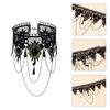 Vintage Gothic for Rhinestone Choker Collar Crystal Lace Neck Pendant Sexy Victorian Necklace Chain Fashion Jewelry Gift