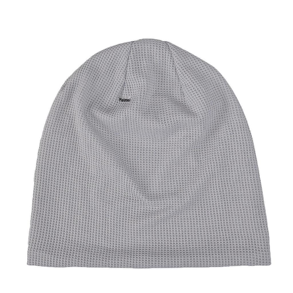 Women's Japanese & Korean Three-Legged Bird Beanie: Lightweight Waffle Cotton Sleep Cap for Spring/Summer Fashion