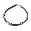 Y2K Spicy Girl Dark Star Leather Choker Necklace - Pure Desire Clavicle Chain
