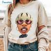 New Missy Elliott Tour 2024 Short Sleeve White Cotton Shirt H958