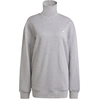 Stella McCartney Yüksek Yakalı Sweatshirt Kadın Üstler Orta Açık Gri IW6336