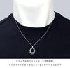 [Sears] Pendant Top Necklace Pendant Top Men's Women's Unisex Arabesque Horseshoe Sterling Silver 925 sp01-0027