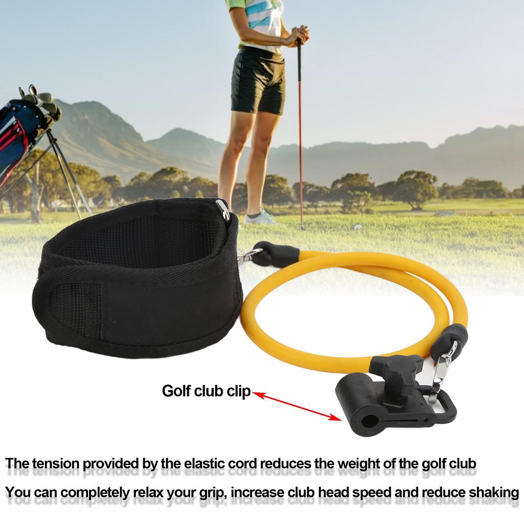 Golf Club Swing Release Trainer Men and Women Outdoor Swing Strength Elastic Training Rope