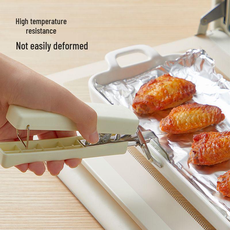 Silicone Non-Slip Bowl and Tray Holder Clip for Kitchen Use