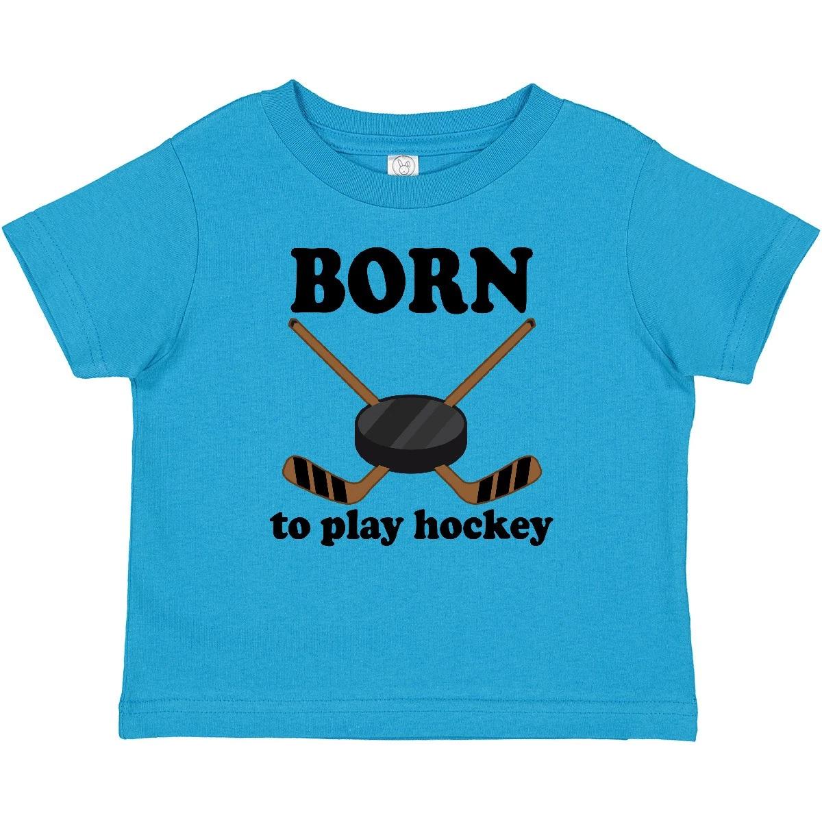 Inktastic Future Hockey Player Born To Play Hockey Baby T-Shirt Sports Infant 130
