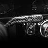 Car Carbon Fiber Pattern Shift Lever Wiper Rod Cover Trim For Mercedes Benz A B CLA GLB GLA Class W177 W247 C118 W118 X247 H247