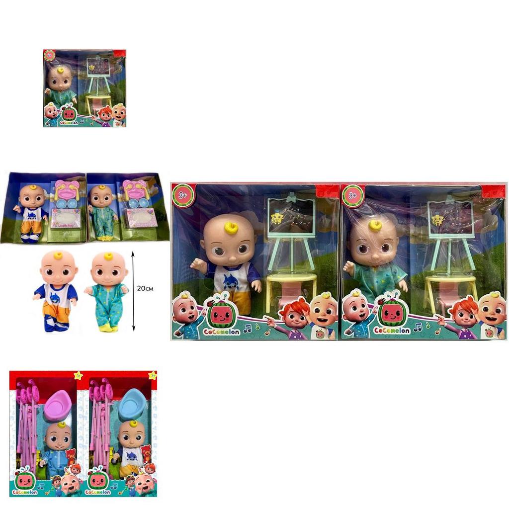 Adorabilă Păpușă de Pluș Cocomelon Baby Jj cu Cutie Muzicală pentru Joacă Interactivă Distractivă