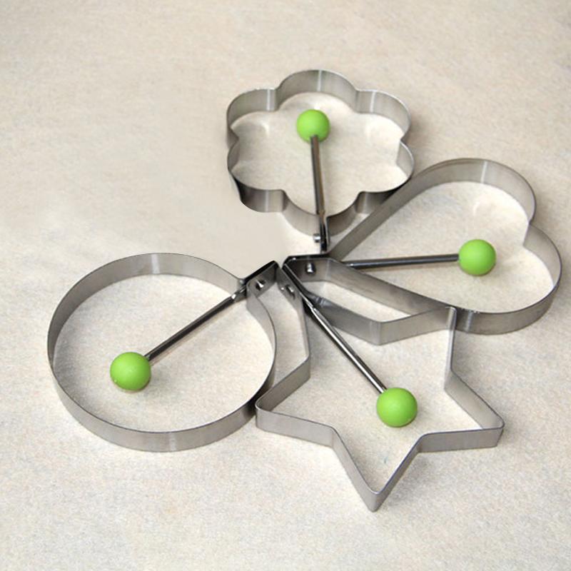 1PC Mold Anti Scalding Stainless Steel Cute Irregular Shape Originality DIY Fried Egg Baking Products