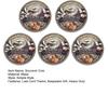 1/2/3/4/5Pcs The Last Cent Collectible Coin American Flag Eagle Final Cent Souvenir Coin Memorial Token History Buffs Collectors Enthusiasts Keepsake