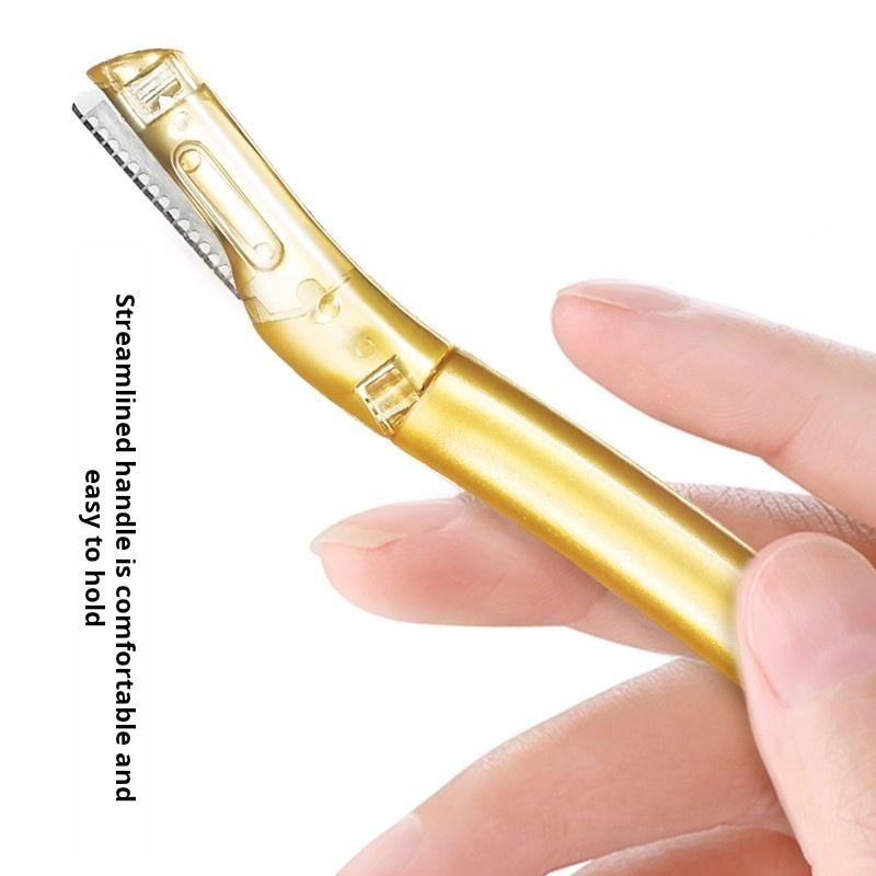 KOOBAPLUS 2-Piece Eyebrow Razor Set - Beginner-Friendly & Anti-Scratch