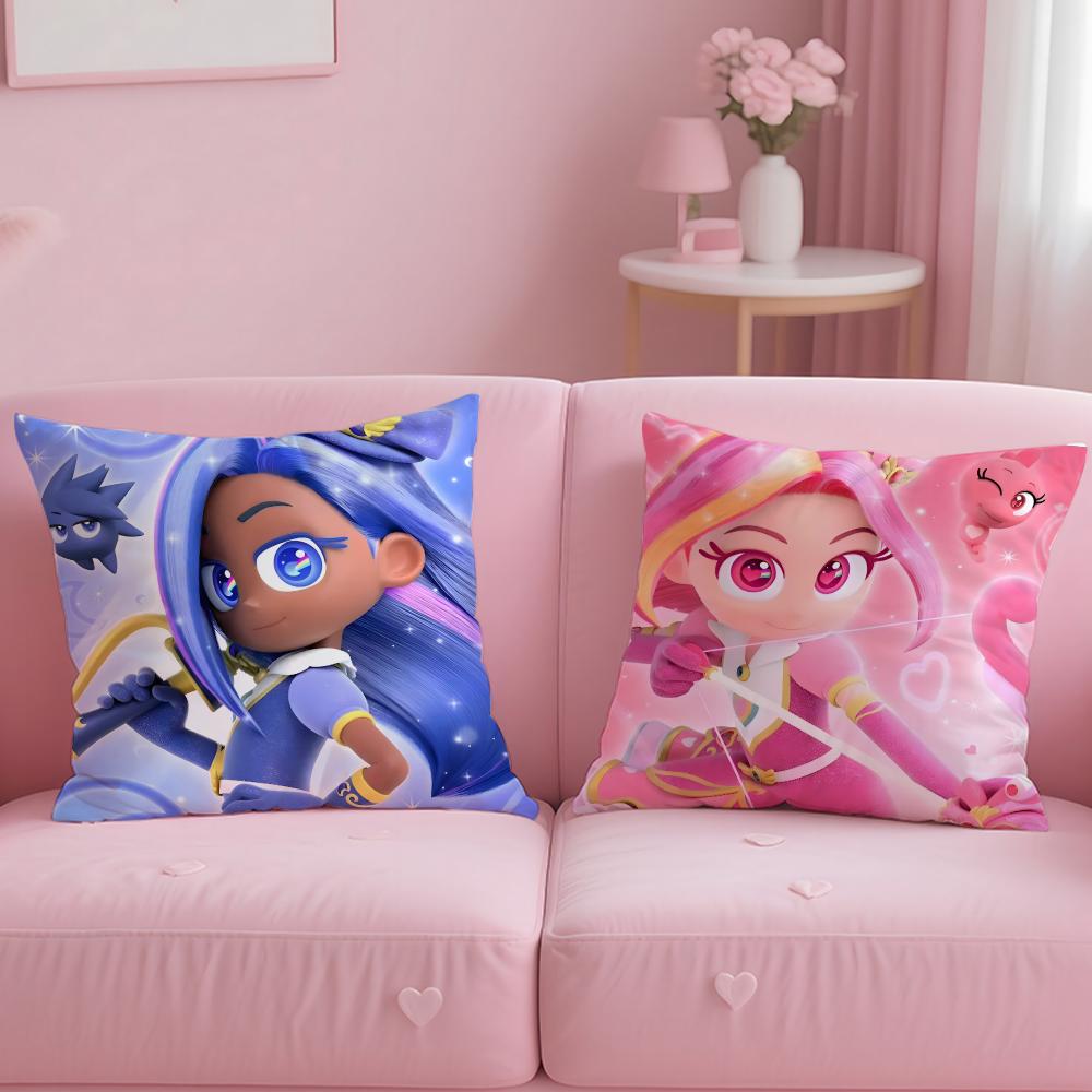 Popular R-RRainbow Bubblegem Cushion Cover Comfortable Reversible Pillow Cover Ideal for Car Sofa Bedroom & Beyond