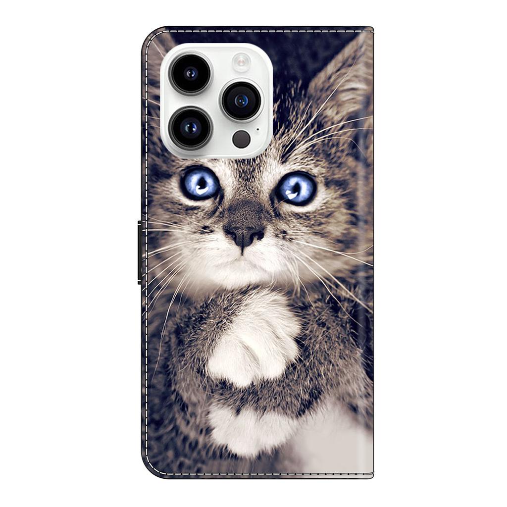 Niedliches Katzenmuster PU Leder Brieftasche Handyhülle Stoßfest Kartenfächer für iPhone,Samsung,Huawei,Xiaomi,Motorola,Oppo,Google,Nokia,LG,Oppo,Sony.