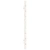 vidaXL Wand-Kopfteil Weiß 166x3x63 cm Massivholz Kiefer