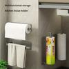 Kitchen Paper Towel Holder Adhesive Tissue Hanger Toilet Roll Paper Dispenser Cabinet Storage Napkin Rack Bathroom Accessories