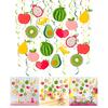 Set di 30 Spirali Frutta da Appendere per Feste Spirali a Tema Frutta Decorazioni Frutta Vivaci per Celebrazioni di Bambini