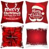 Vibrant Christmas Themed Pillowcase Soft Multicolor Cushion Cover For Cozy Living Rooms