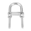 1Pcs Bow Stern Boat Hardware Metal Eye Rope Rigging New Marine U-bolt  Yacht Accessories