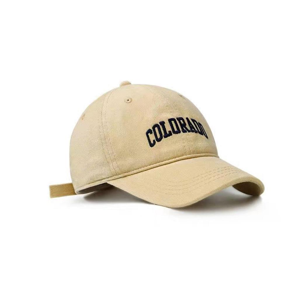 Soft Cotton Baseball Caps Solid Letter Embroidery Men Women Cap Hip Hop Sunscreen Adjustable Snapback Casual Outdoor Visor Hats