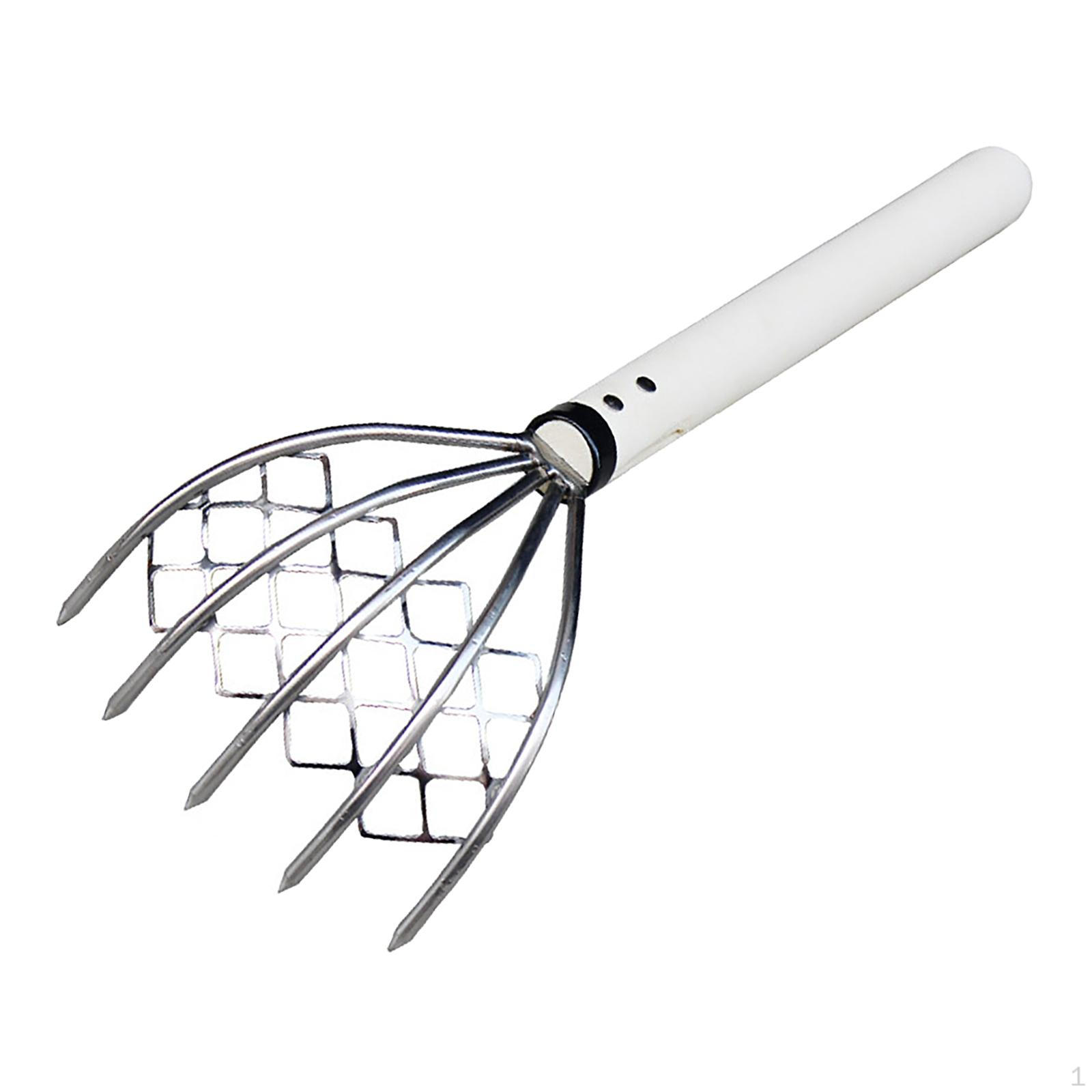 

Claw Rake Tools kit Handle Accessory Hand Garden Cultivator for Loosening , Weeding and Digging 15inch