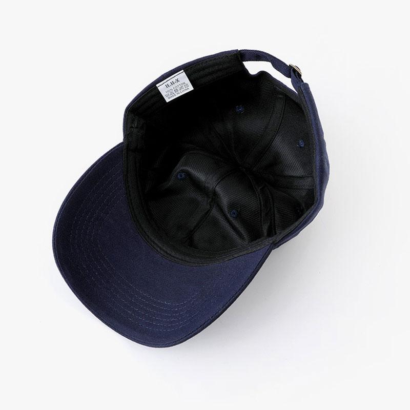 Unisex Czapka na dużą głowę 60-65cm Gładka zakrzywiona czapka z daszkiem Odporna na kurz czapka baseballowa Jednolita regulowana czapka rekreacyjna Męska Damska