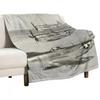 Three of a Kind Throw Blanket Decoratives Softest Sofa Throw Anime Heavy To Sleep Shaggy Blankets