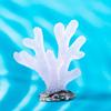 Luminous Coral Resin Pendant Miniature Landscape Decoration Accessories Fish Tank Aquarium Landscape Luminous Decorative Crafts
