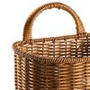 Handcrafted Hanging Storage Baskets for Kitchen Organization and Home Decor