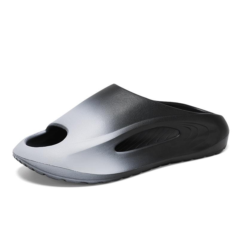 2025 Trendy Couple's Non-Slip Thick-Soled Beach Slippers: Simple, Versatile One-Strap for Indoor & Outdoor Use