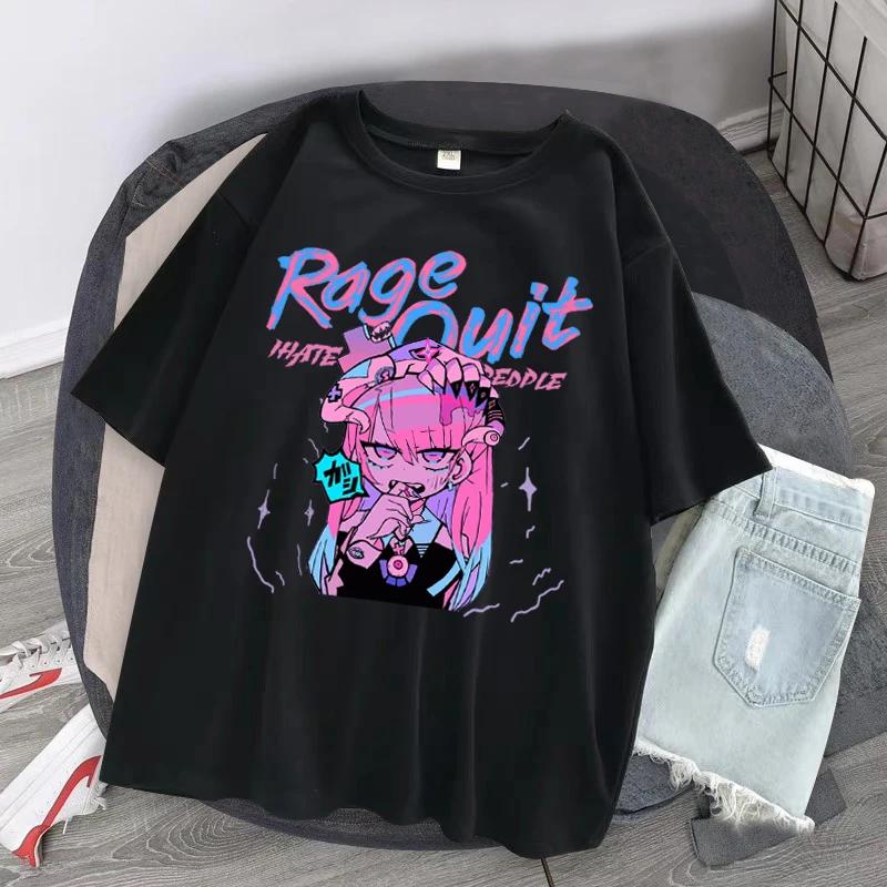 Women's T Shirt Dark Wind Women Summer T-Shirt Hip Hop Streetwear Tops Harajuku Vintage Gothic Graphic Punk Black Clothes Tops