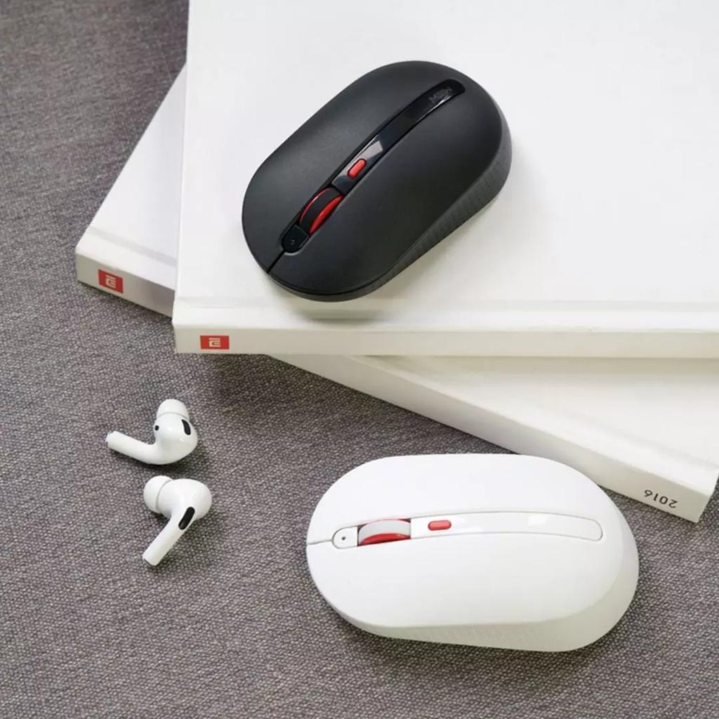 Xiaomi Youpin Miiiw Wireless Mute Mouse 800/1200/1600DPI Multi-speed DPI Mute Button 2.4GHz Wireless Receiver Silent