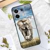 Elephant Baby Nature Case For Xiaomi Redmi Note 13 11 8 9 10 12 Pro 12S 11S 10S 9S Redmi 13C 9C 10C 12C Funda