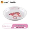 WUHE My Melody Children's Melamine 3-Compartment Deep Plate