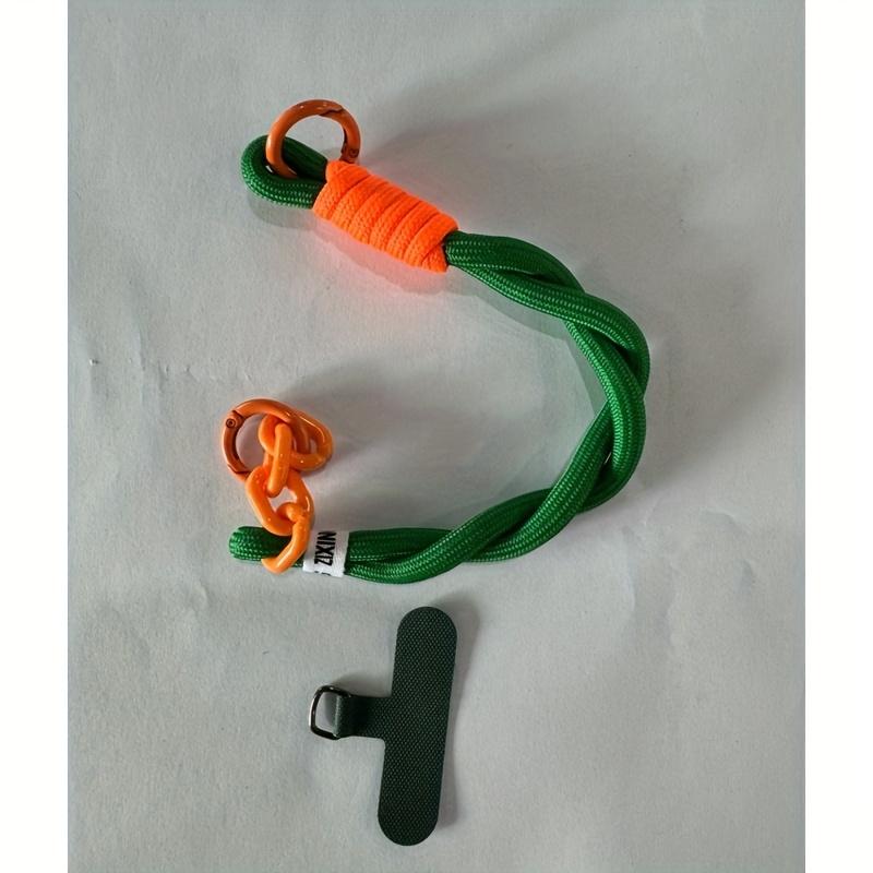 

Ремешки для сотовых телефонов, подвесной шнур, шнур для мобильного телефона, короткий ремешок на запястье, подвеска, цепочка для женщин, брелок от потери зелёный