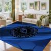 Sheffield Wednesday Football Design Crystal Velvet Rug Soft Decorative Mat for Bedroom Entrance