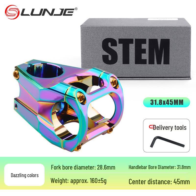 

LUNJE High-Strength Aluminum MTB Stem 31.8/35MM for Downhill and Off-road.