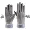 Fashion Thick Gloves Outdoor Guantes Driving Gloves Women