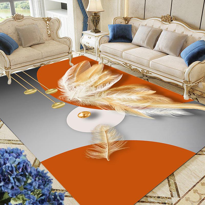 Living Room Carpet Wear-resistant and Dirt Resistant Sofa Coffee Table Household Silent Bedroom Bedside Carpet