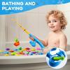 Children Bathtub Fishing Toy Swimming Bathing Pool Water Floating Fish Toy Parent-child Interactive Toys Game Children Toys new