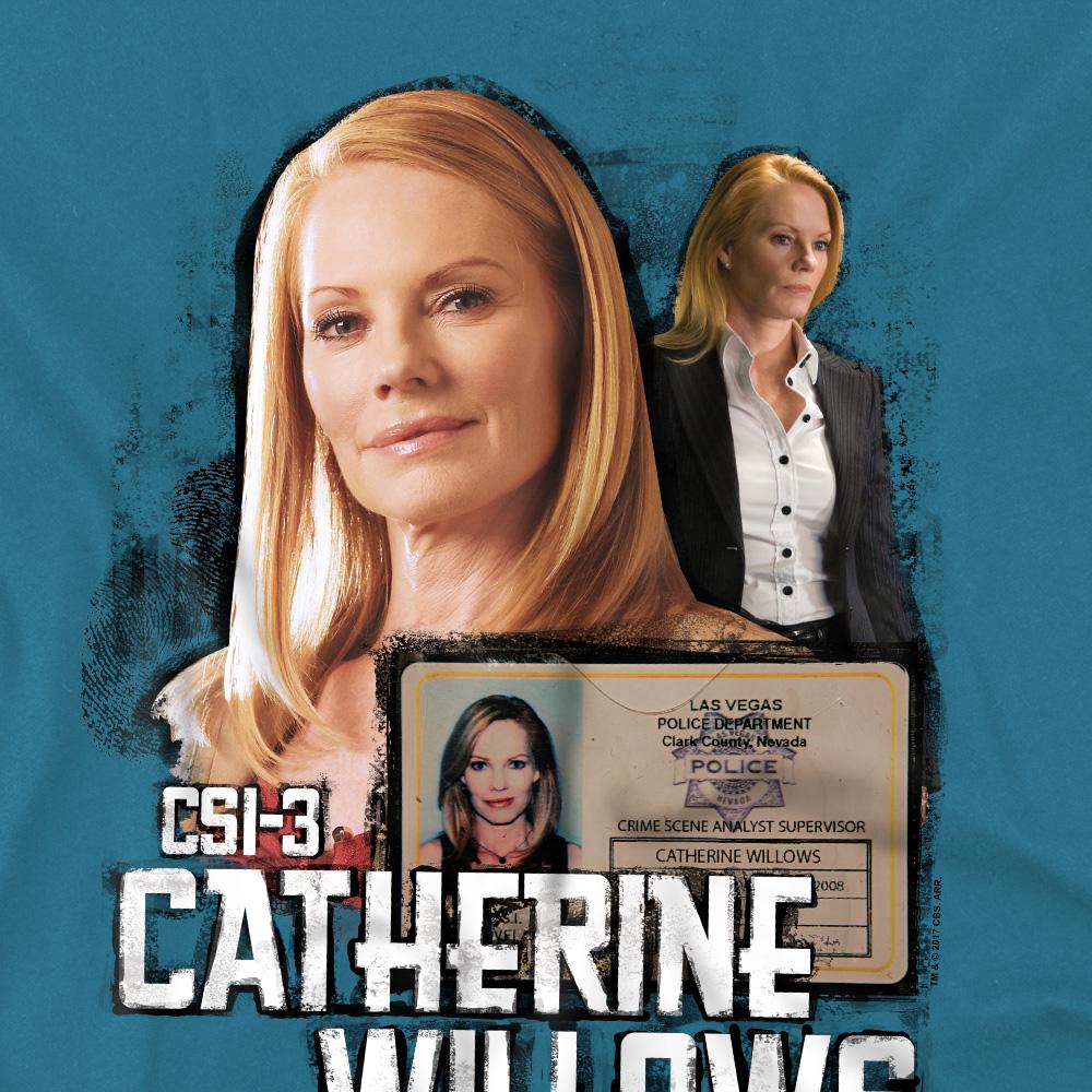 CSI Mens Catherine Willows T-Shirt