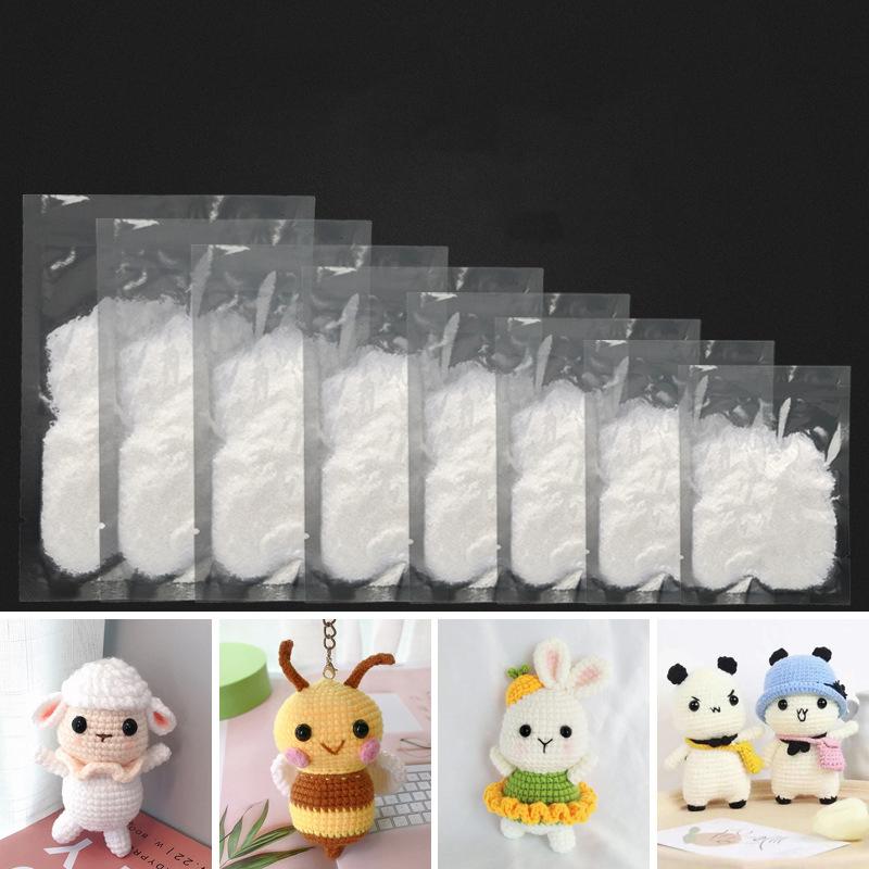 Stuffing Cotton Polyester Fiber Doll Stuffed Toys Polyester Stuffing High Elastic PP Cotton DIY Handmade Pillow Filling Material