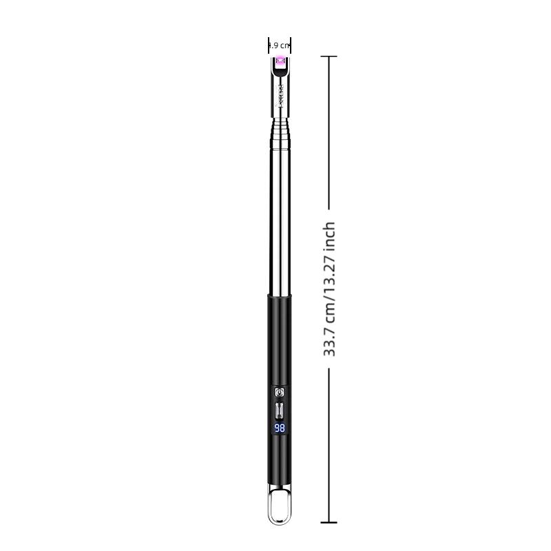 Retractable 100Cm Long Strip Charging Match Pulse Lighter Kitchen Igniter Barbecue Ignition Men'S Tools