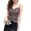 2026 Leopard Print Small Women's Camisole: Sexy, Sleeveless, Stylish Outerwear Top for Summer