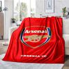 Arsenal F.C Theme Printed Blanket - Perfect for Couch, Bed, Travel & Outdoor Use | Machine Washable, Cozy & Durable.