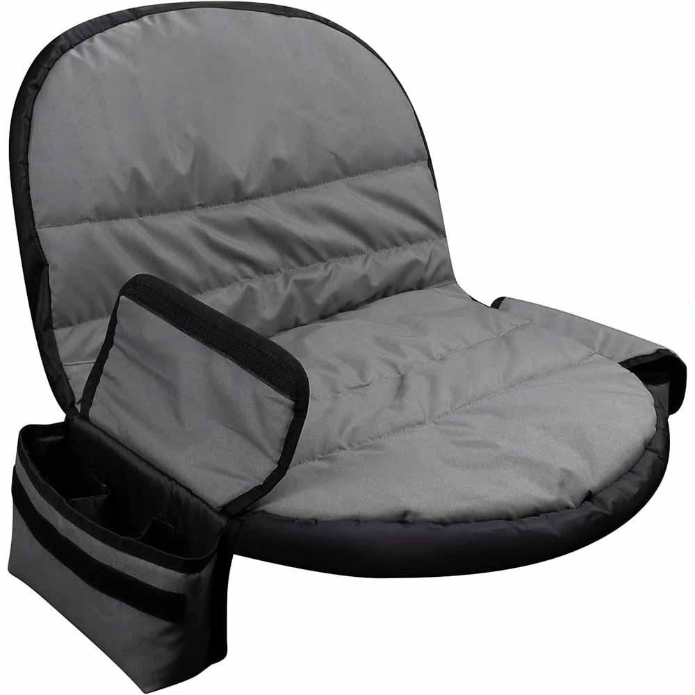 600D Oxford Lawn Mower Seat cover,Riding Mower Seat Cover with Two Storage Bags,wear-resistant and Tear-proof Tractor Seat Cover