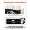 VEVOR Continuous Sealing Machine, 8-12 mm Seal Width, Automatic Continuous Band Sealer with Digital Temperature Control, Automatic Shutdown