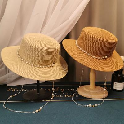 Sun Hat Women's Cap Hats For Women Men Summer Straw Hat Sun Protection Hats Wide Brim Vintage Protection Fashion Straw Visor